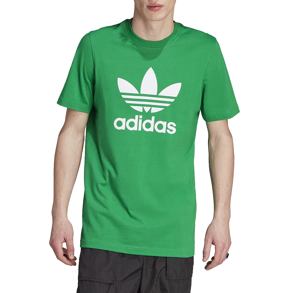 Adidas |Adidas t-shirt trefoil MAN verde/branco IM4506 Adidas